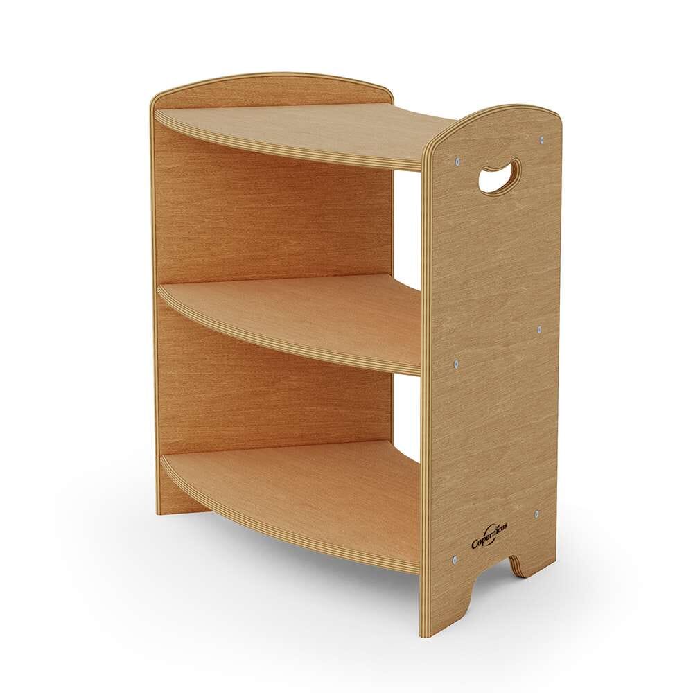 Seoras 45 Degree Curved Corner Shelf - Level 1, 2, 3 - louisekool