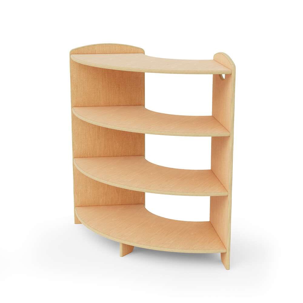 Seoras 90 Degree Curved Corner Shelf - Level 1, 2, 3 - louisekool