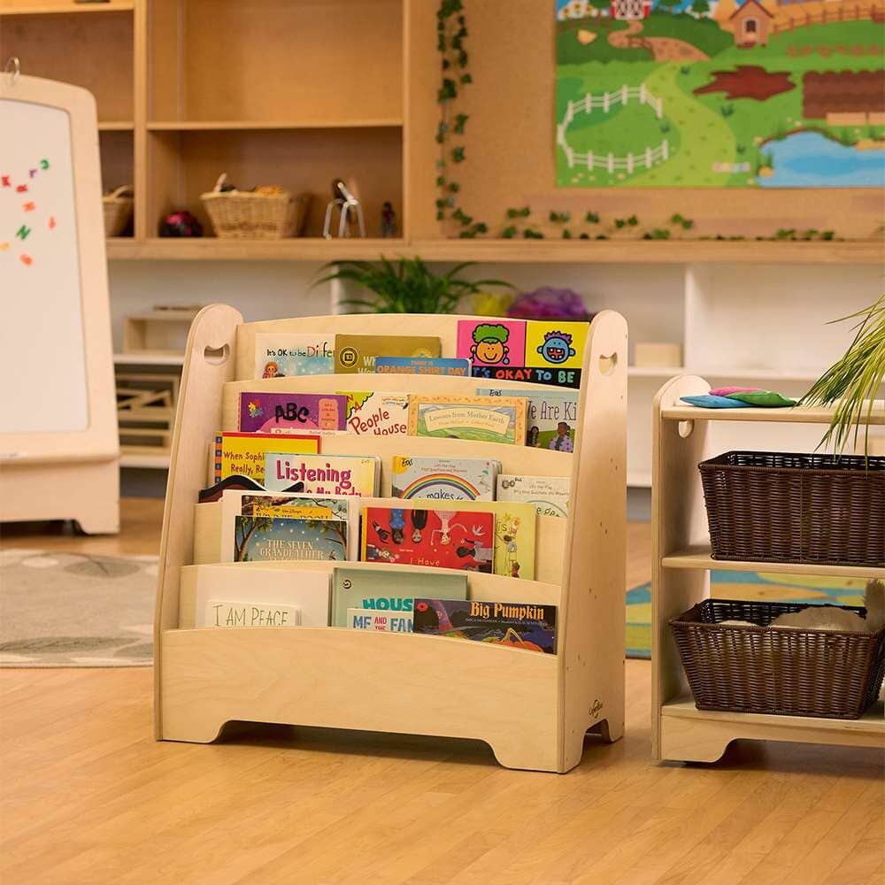Seoras Double-Sided 5-Shelf Book Display - louisekool