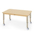 Seoras Rectangle Birch Adjustable Activity Table - 47 x 30" - louisekool