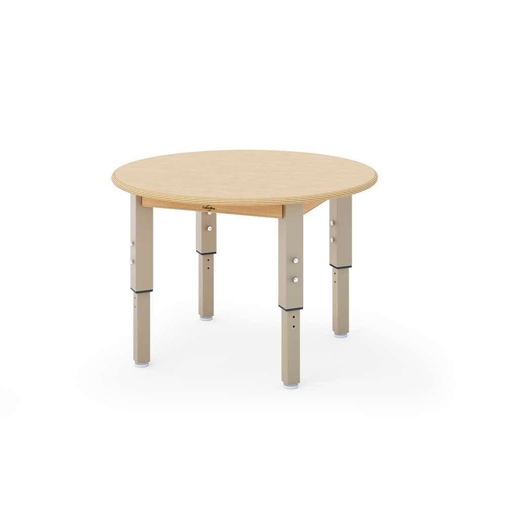 Seoras Round Birch Adjustable Activity Table - 30" - louisekool