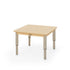 Seoras Square Birch Adjustable Activity Table - 30 x 30" - louisekool
