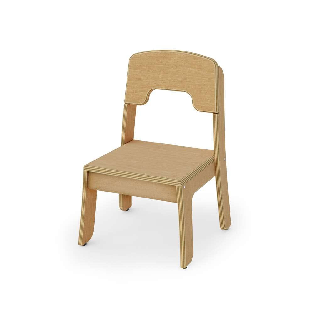 Seoras Wood Classroom Chair - Seat Height 10" - louisekool