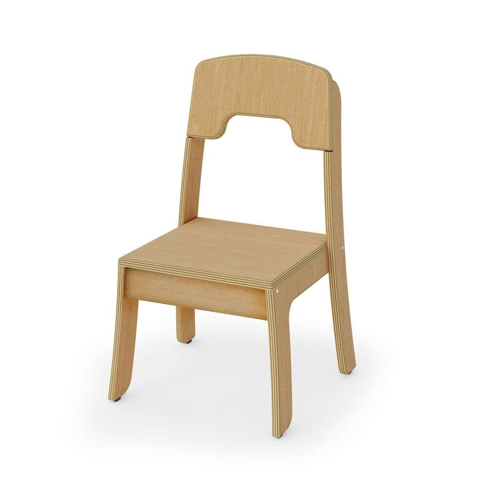 Seoras Wood Classroom Chair - Seat Height 12" - louisekool