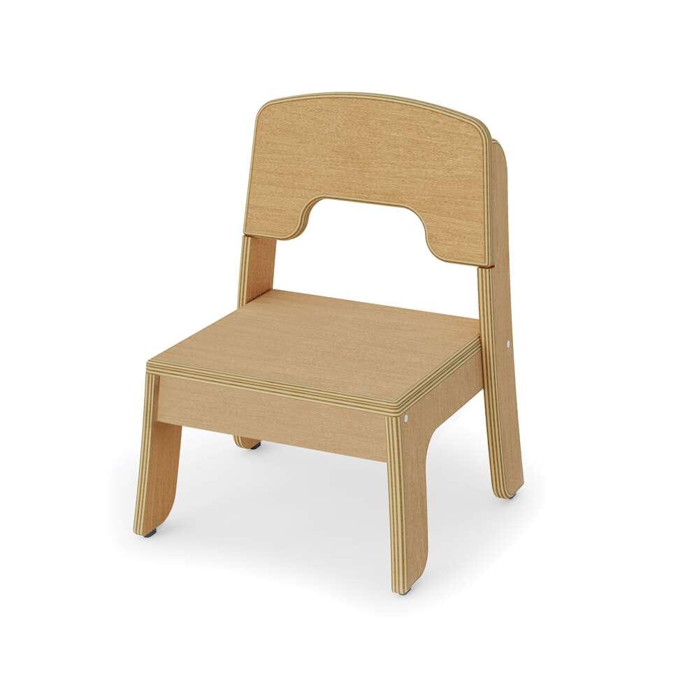 Seoras Wood Classroom Chair - Seat Height 8" - louisekool