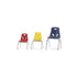 Stackable Chrome Chairs - 46cm (18") Furnishings Louise Kool & Galt for child care day care primary classrooms
