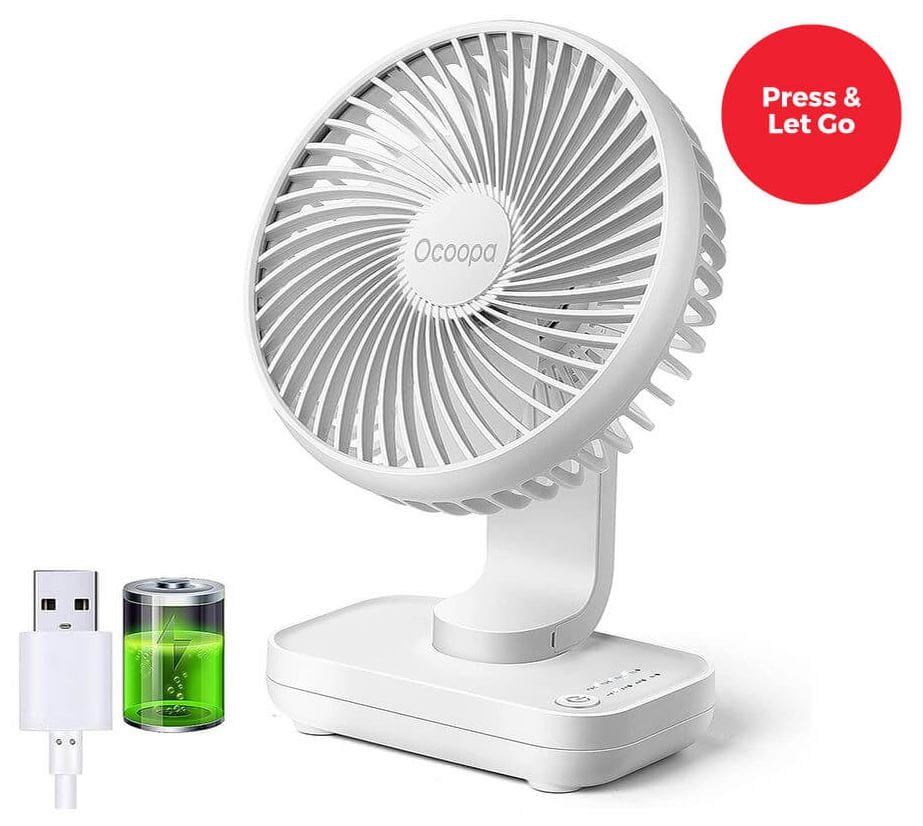 Switch Adapted - Adjustable Desktop Fan Toys Louise Kool & Galt for child care day care primary classrooms