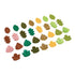 Touch & Explore Sensory Leaf Set - 30 Pieces Furnishings Louise Kool & Galt for child care day care primary classrooms