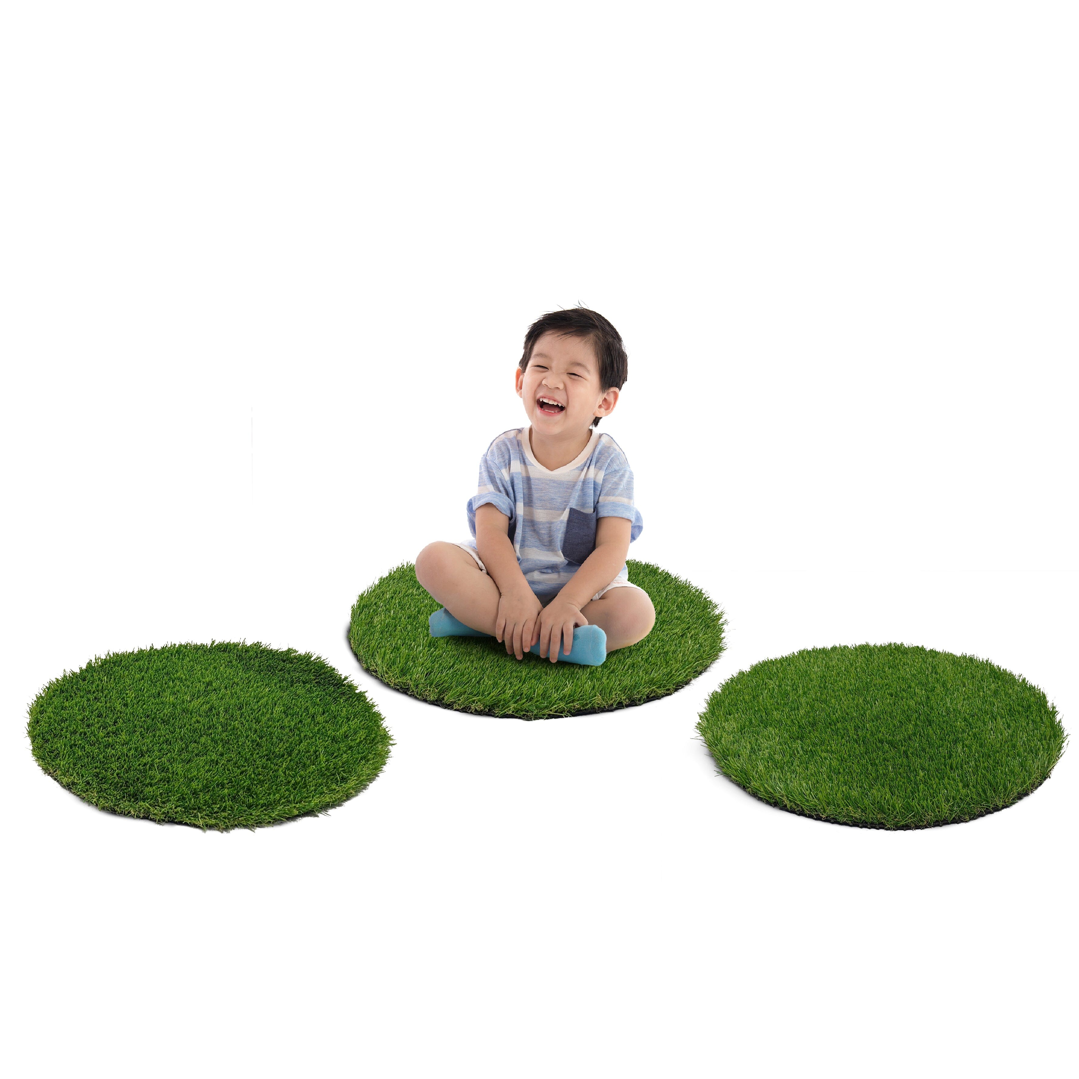 Tufted Grass Mats - Set of 12 - louisekool