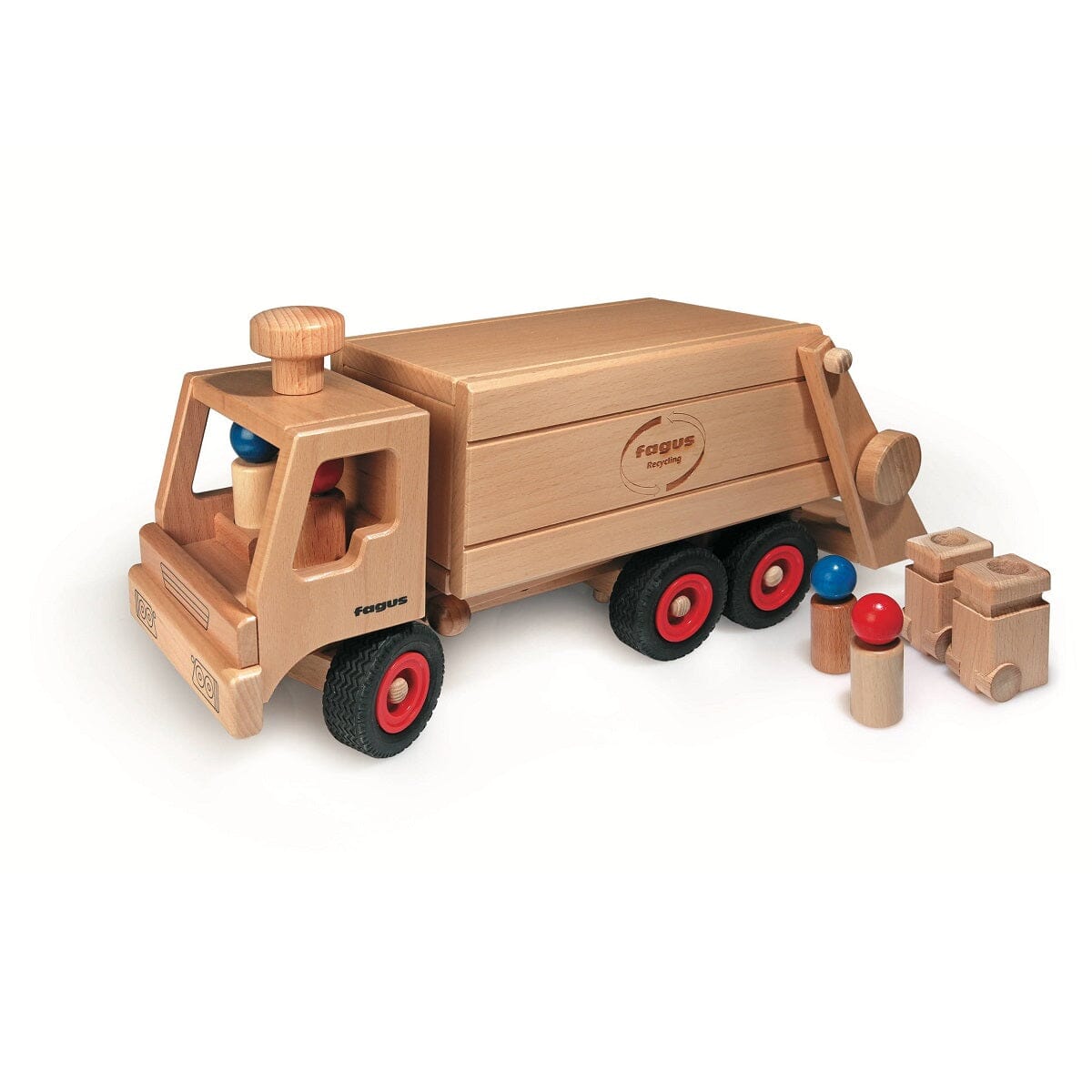 Wooden Garbage Truck - louisekool