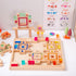 Wooden Gem Puzzle Blocks – Set of 59 Blocks Louise Kool & Galt for child care day care primary classrooms