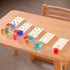 Wooden Jewel Dominos - Set of 28 - louisekool