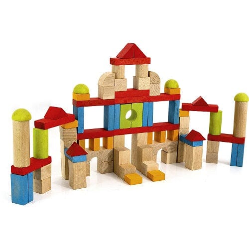 Wooden Toddler Blocks Louise Kool & Galt for child care day care primary classrooms