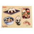 World Food Knob Puzzles - Set of 5 - louisekool