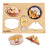 World Food Knob Puzzles - Set of 5 - louisekool