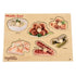 World Food Knob Puzzles - Set of 5 - louisekool
