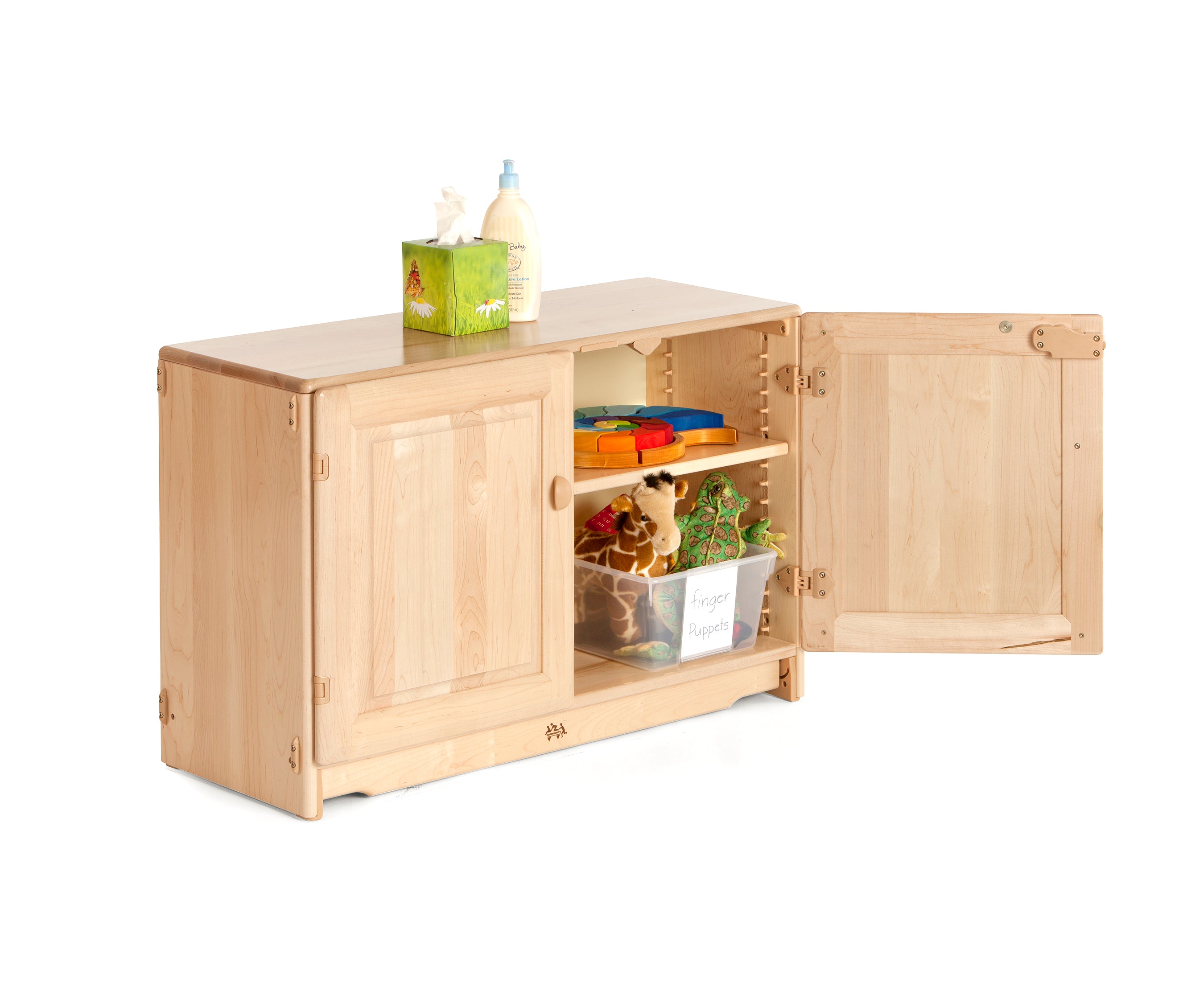 Adjustable Shelf with Doors 3' x 24" by Community Playthings - louisekool