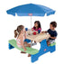 AS IS - Picnic Table with Umbrella - louisekool