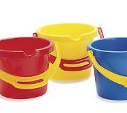 Buckets Set of 6 Sand and Water Basics - louisekool