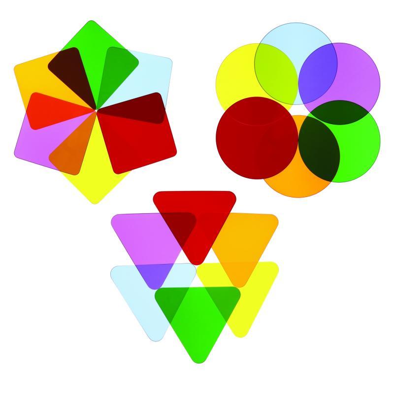 Color Wheel Variety Pack - Three Shapes - louisekool