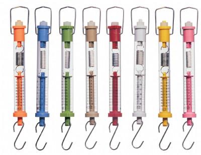 Colour-Coded Spring Scale Set of 6 - louisekool