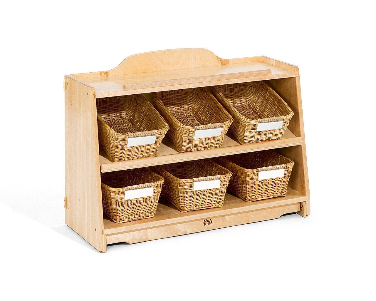 Craft Shelf 3 for 6 Totes/Baskets - louisekool