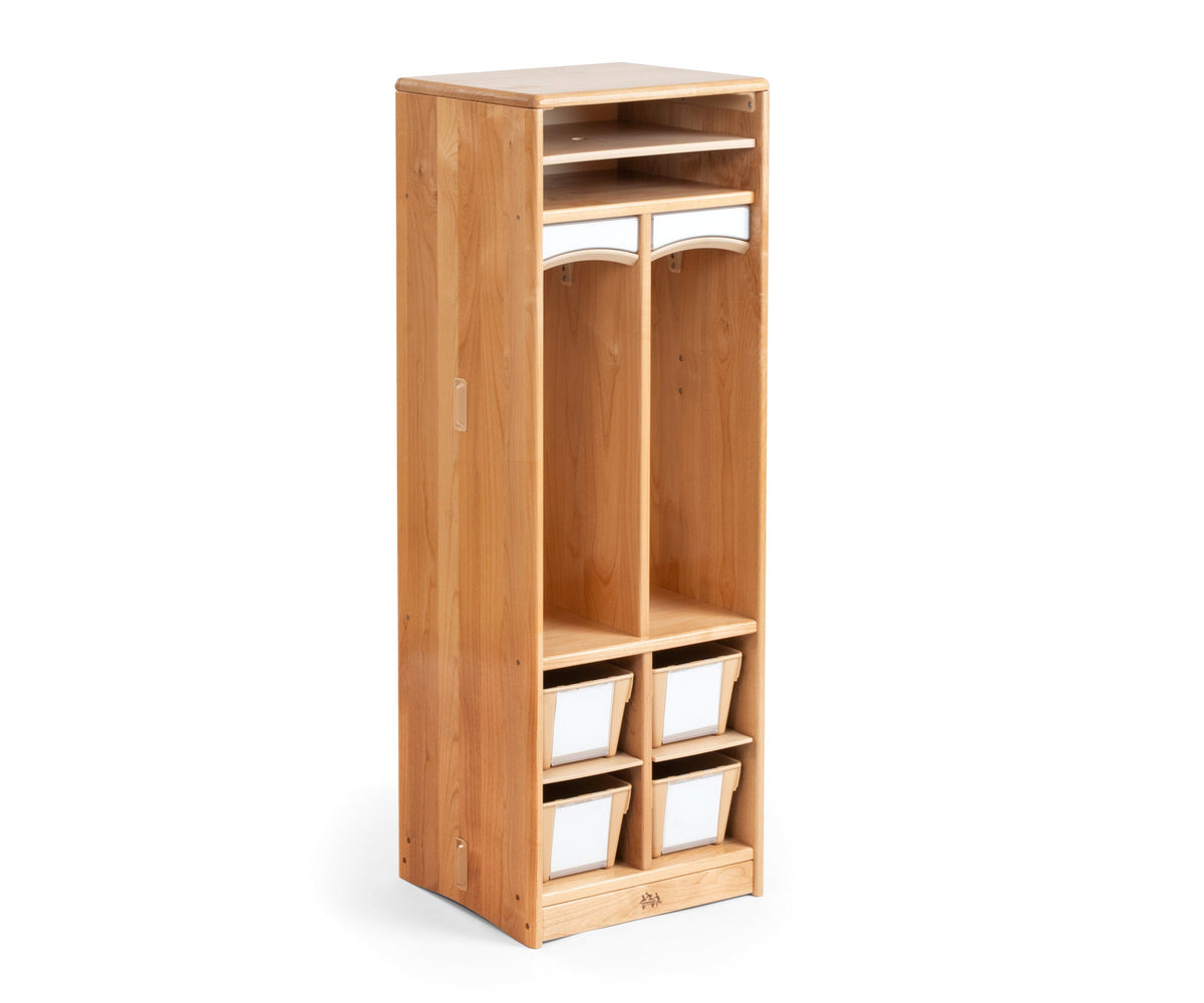 Compact Preschool Cubby 2 by Community Playthings canada Louise Kool