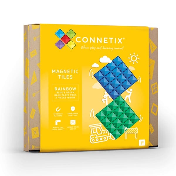 Connetix Magnetic Base Plates Pack - 2 pieces - louisekool