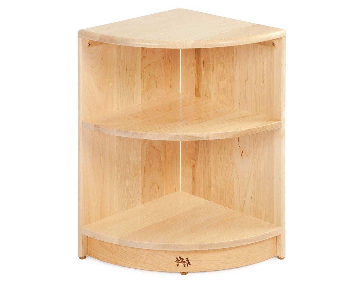 Corner Shelf Units by Community Playthings canada Louise Kool & Galt