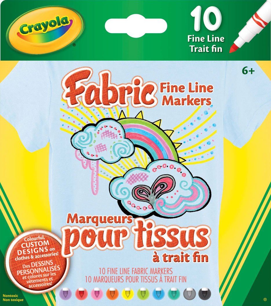Crayola Fabric Markers - louisekool