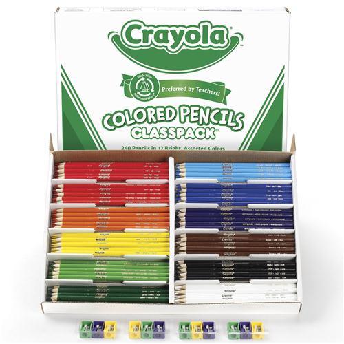 Crayola® Coloured Pencil Classpack - louisekool