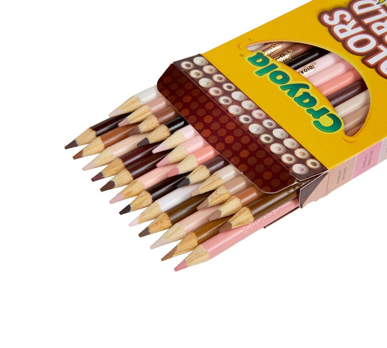 Crayola® Colours of the World Coloured Pencils - Set of 24 – Louise Kool &  Galt