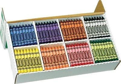 Crayola® Large Crayon Classpack- Set  of 400 - louisekool
