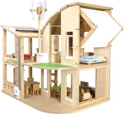 Eco Dollhouse with Furniture - louisekool