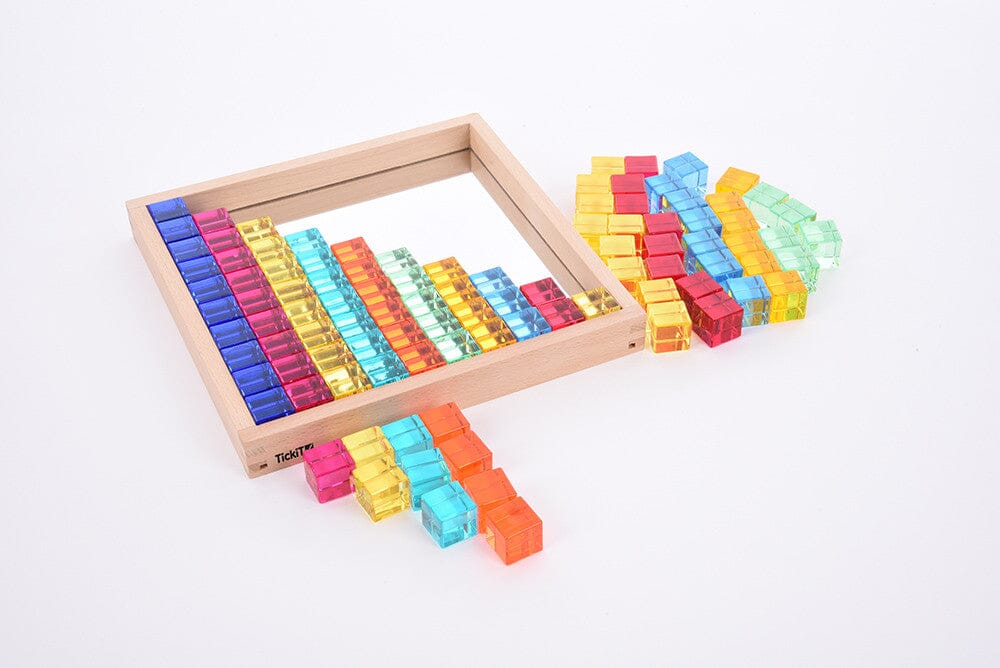 Gem Cubes and Mirror Tray - louisekool