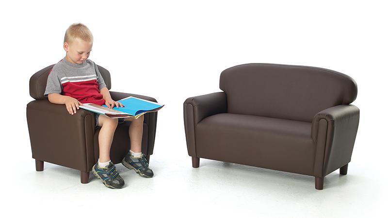 Home Comfort Collection - Preschool Sofa and Chair Set - louisekool