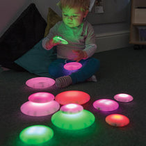 Illuminated Sensory Glow Pebbles – Louise Kool & Galt