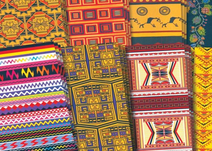 Indigenous Pattern Paper - louisekool