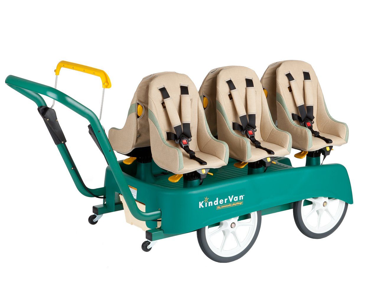 6 seat wagon stroller KinderVan by Community Playthings canada – Louise Kool & Galt