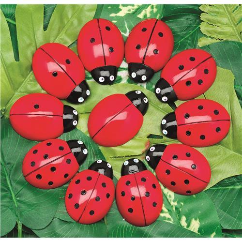 Ladybugs Counting Stones - louisekool
