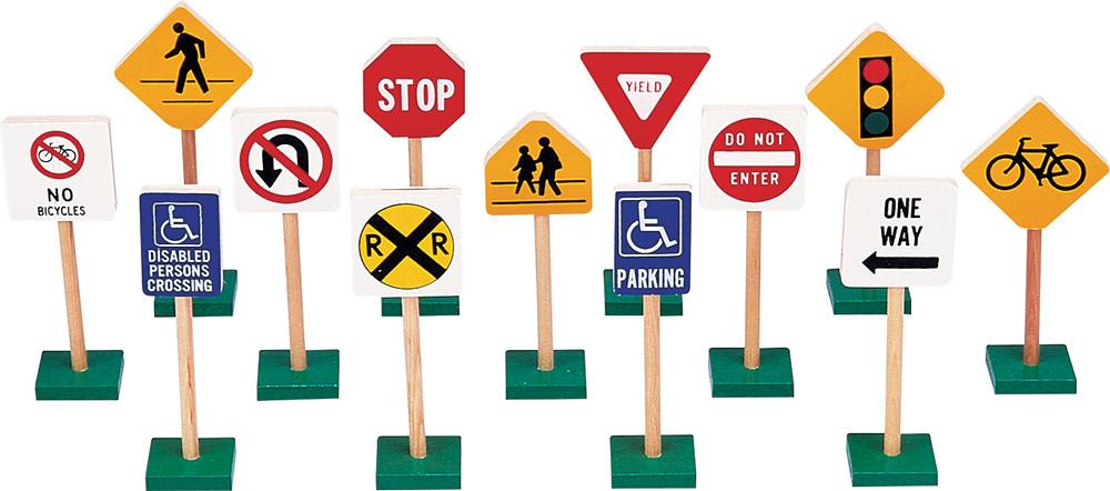 Large Traffic Signs - Set of 13 - louisekool