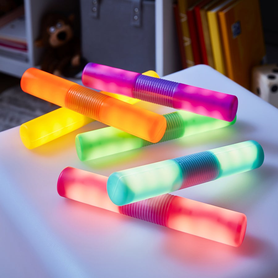 Light Up Glow Cylinders and Connectors - louisekool