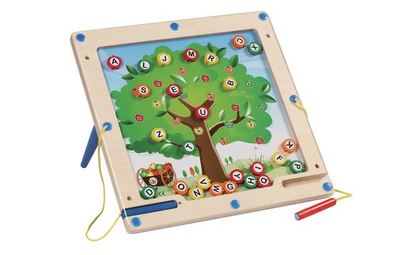 Magnetic Alphabet Tree - louisekool