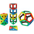 Magnetic Polydron New Shapes Set - 48 Pieces - louisekool