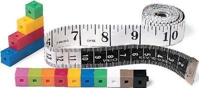 Metric Tape Measures - Set of 10 - louisekool