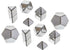 Mirrored Magnetic Polydron - 48pcs - louisekool