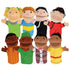 Multicultural Puppets - Set of 8 - louisekool