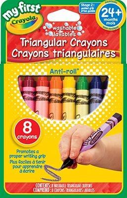 My First Crayola Washable Triangular Crayons - louisekool