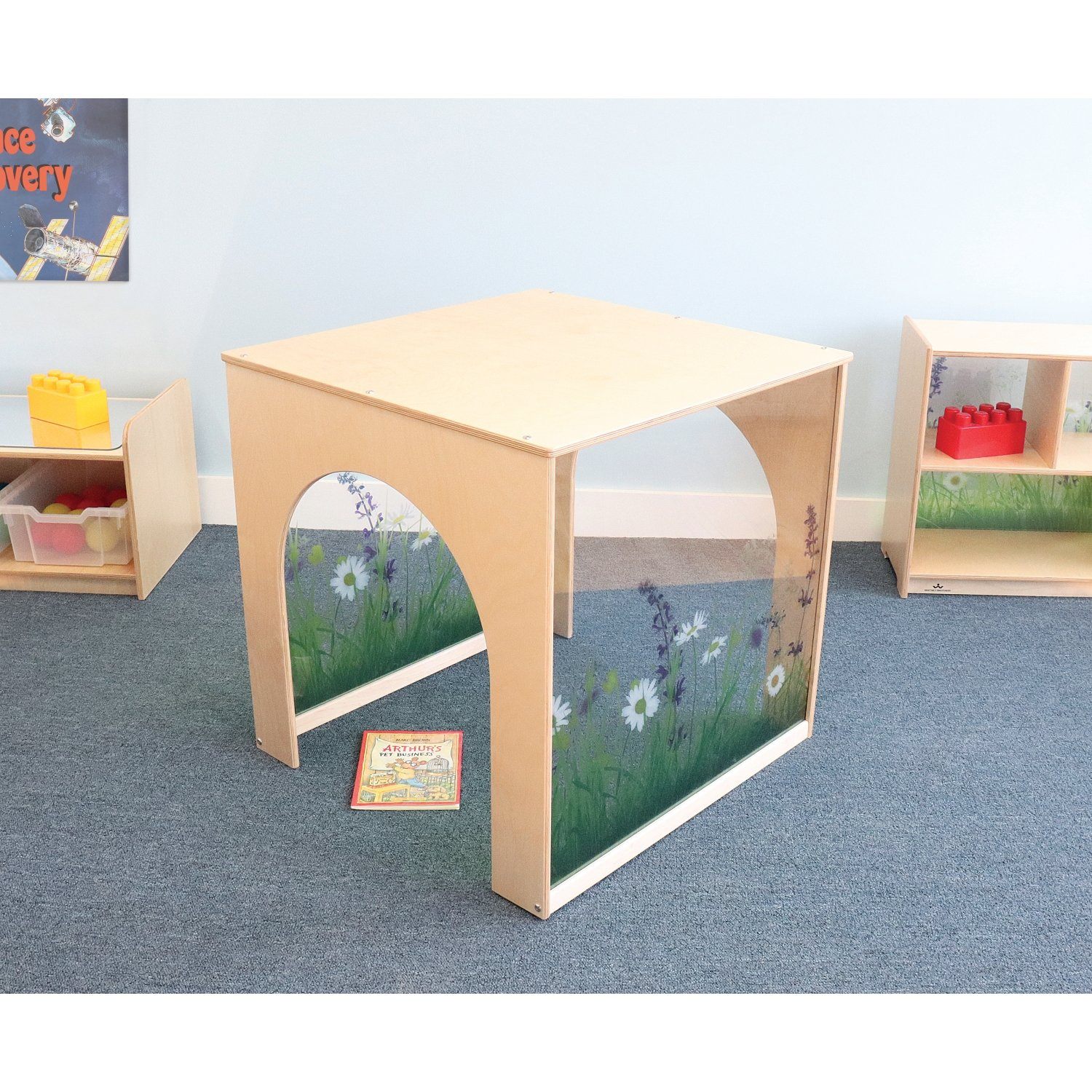 Nature View Play House Cube (no floor mat) - louisekool