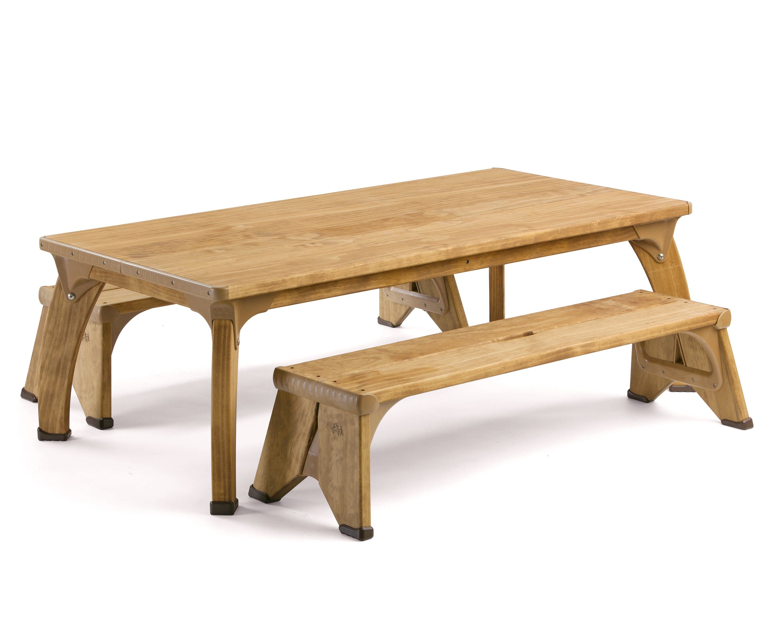 Outlast Project Table & 2 Benches Set by Community Playthings - louisekool